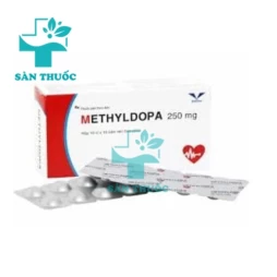 Methyldopa 250 Bidiphar - Thuốc điều trị huyết áp cao hiệu quả